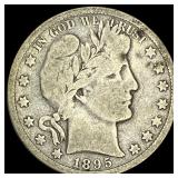 1895-O Silver Barber Half Dollar NICELY  CIRCULAT