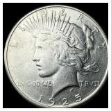 1925-S Silver Peace Dollar CLOSELY UNCIRCULATED