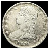 1837 Capped Bust Half Dollar LIGHTLY  CIRCULATED