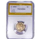 1926 Buffalo Nickel PGA MS64