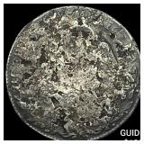 Mexico Silver 1 Peso Chopmarks NEARLY UNCIRCULATE