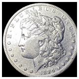 1884-S Silver Morgan Dollar CLOSELY UNCIRCULATED