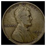 1909-S Lincoln Wheat Cent NICELY CIRCULATED