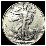1937 Walking Liberty Half Dollar UNCIRCULATED