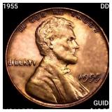 1955 DDO Wheat Cent CHOICE BU RD