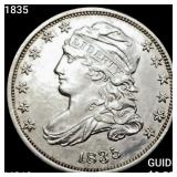 1835 Capped Bust Dime UNCIRCULATED