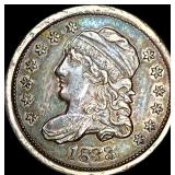 1833 Capped Bust Half Dime CLOSELY  UNCIRCULATED