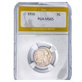 1916 Buffalo Nickel PGA MS65