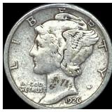 1926-S Silver Mercury Dime LIGHTLY CIRCULATED
