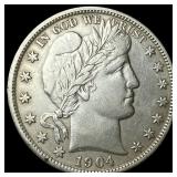 1904 Barber Half Dollar HIGH GRADE