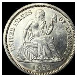 1873-S Silver Seated Liberty Dime UNCIRCULATED