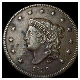1835 Coronet Head Large Cent NEARLY UNCIRCULATED