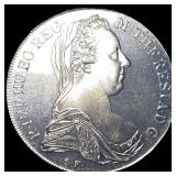 1780 Silver Maria Theresa Thaler UNCIRCULATED