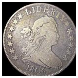 1806 Draped Bust Half Dollar LIGHTLY CIRCULATED