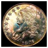 1821 Capped Bust Half Dollar