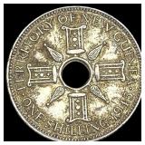 1945 New Guinea Silver Shilling UNCIRCULATED