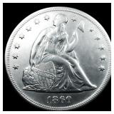 1860 Seated Liberty Dollar