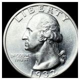 1932-S Silver Washington Quarter UNCIRCULATED
