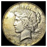 1926 Peace Silver Dollar NEARLY UNCIRCULATED