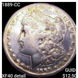 1889-CC Morgan Silver Dollar NEARLY UNCIRCULATED