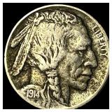 1914-D Buffalo Nickel ABOUT UNCIRCULATED