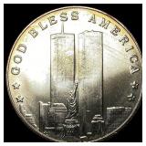 This is a 1 oz Silver September 11 2001 Commemorat