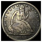 1868-S Silver Half Dollar HIGH GRADE