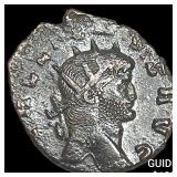 Roman Gallienus 253-268 AD BI Dbl Denarius CHOICE