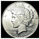 1927 Silver Peace Dollar UNCIRCULATED