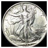 1945 Walking Liberty Half Dollar UNCIRCULATED