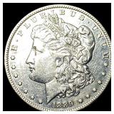 1889 Morgan Silver Dollar CLOSELY UNCIRCULATED