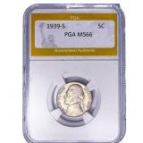 1939-S Jefferson Nickel PGA MS66