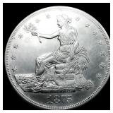 1875-CC Silver Trade Dollar