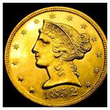 1852-C $5 Gold Half Eagle