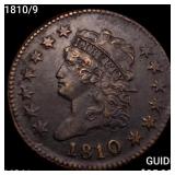 1810/9 Classic Head Large Cent UNCIRCULATED