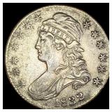 1832 Capped Bust Half Dollar CLOSELY  UNCIRCULATE