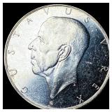 1938 Sweden Silver 2 Kroner UNCIRCULATED