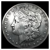 1889-CC Morgan Silver Dollar