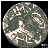 700-1000 AD India Rajput Silver Jital NEARLY UNCIR