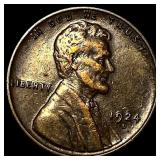 1924-D Lincoln Wheat Cent NEARLY UNCIRCULATED