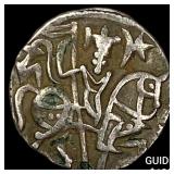 700-1000 AD India Rajput Silver Jital NEARLY UNCIR