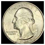 1935-S Silver Washington Quarter UNCIRCULATED