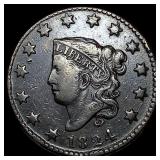 1824 Coronet Head Large Cent LIGHTLY  CIRCULATED