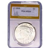 1926 Morgan Silver Dollar PGA MS64