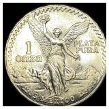 1983 Mexico Silver 1 Onza Libertad GEM BU