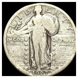 1927-S Silver Standing Liberty Quarter NICELY  CI