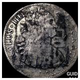 1806 Colonial Spain Silver 8 Reales Punchmarked NE