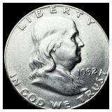 1952 Franklin Silver Half Dollar UNCIRCULATED