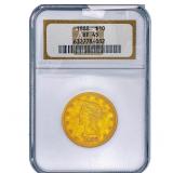 1888 $10 Gold Eagle NGC XF45