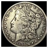 1890-O Silver Morgan Dollar ABOUT UNCIRCULATED